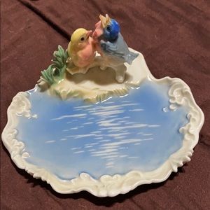 Karl Ens Pottery. Bits on a Branch & Bath.